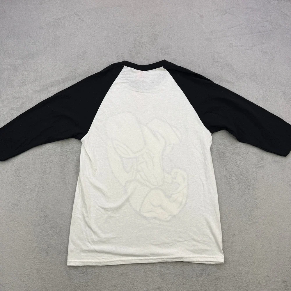 Headgear Classics Shirt Mens‎ Medium Raglan T-Shirt White GOAT Ram Graphic Tee